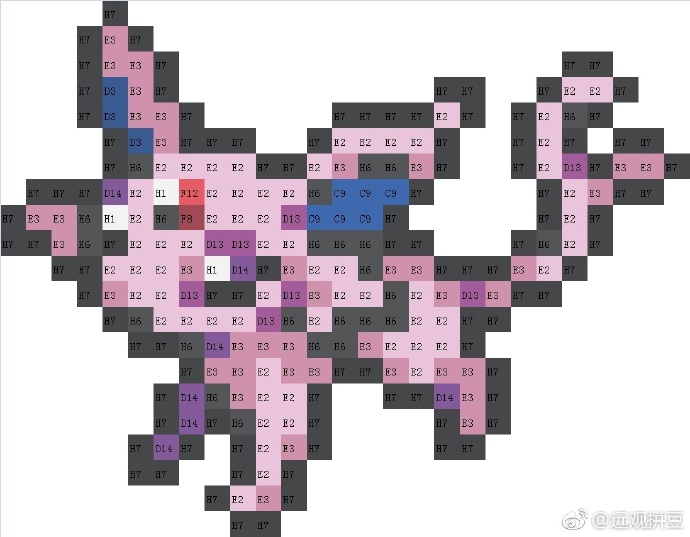 宝可梦拼豆图纸 伊布系列