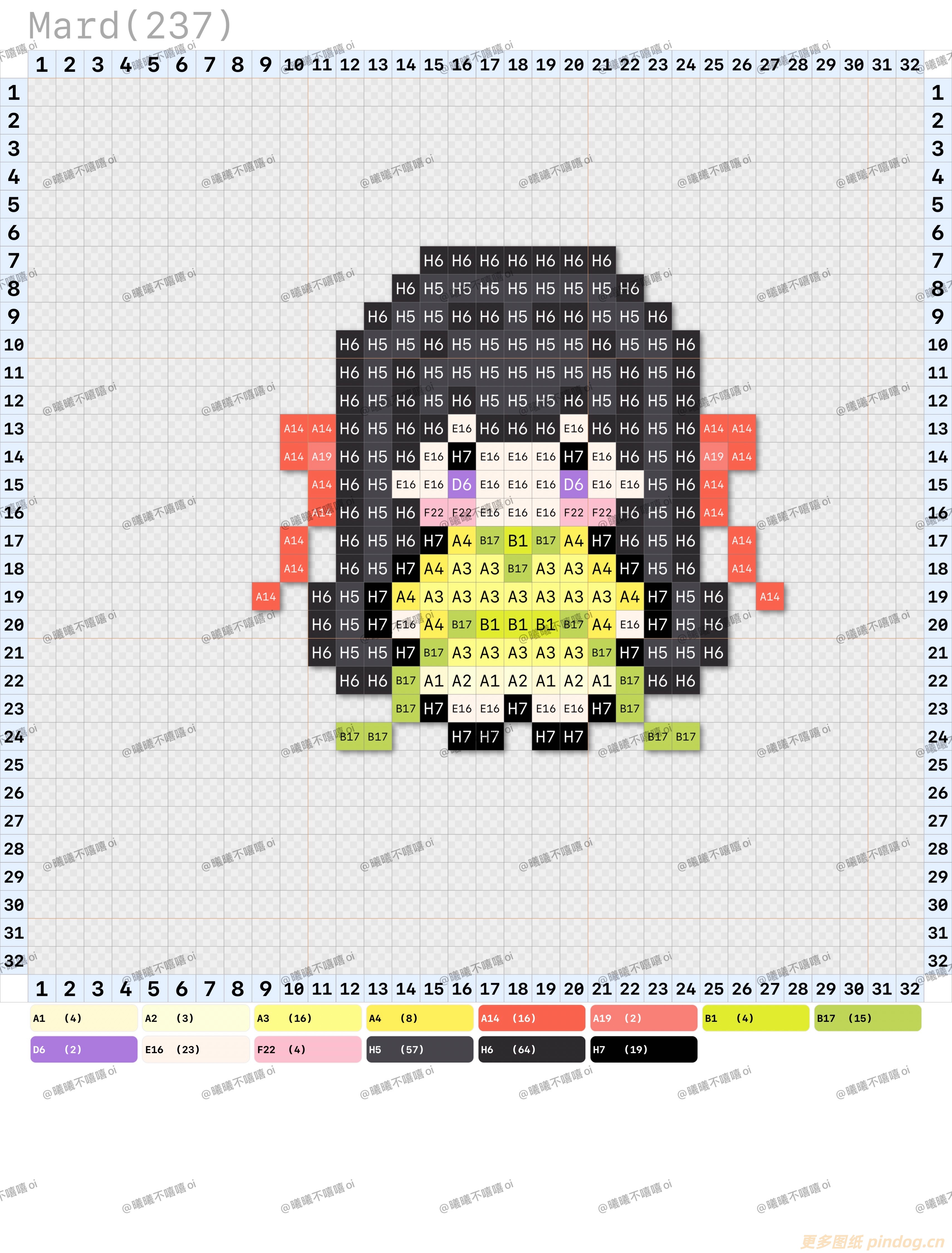 拼豆图纸魔法少女樱知世小樱大全套翼知世2
