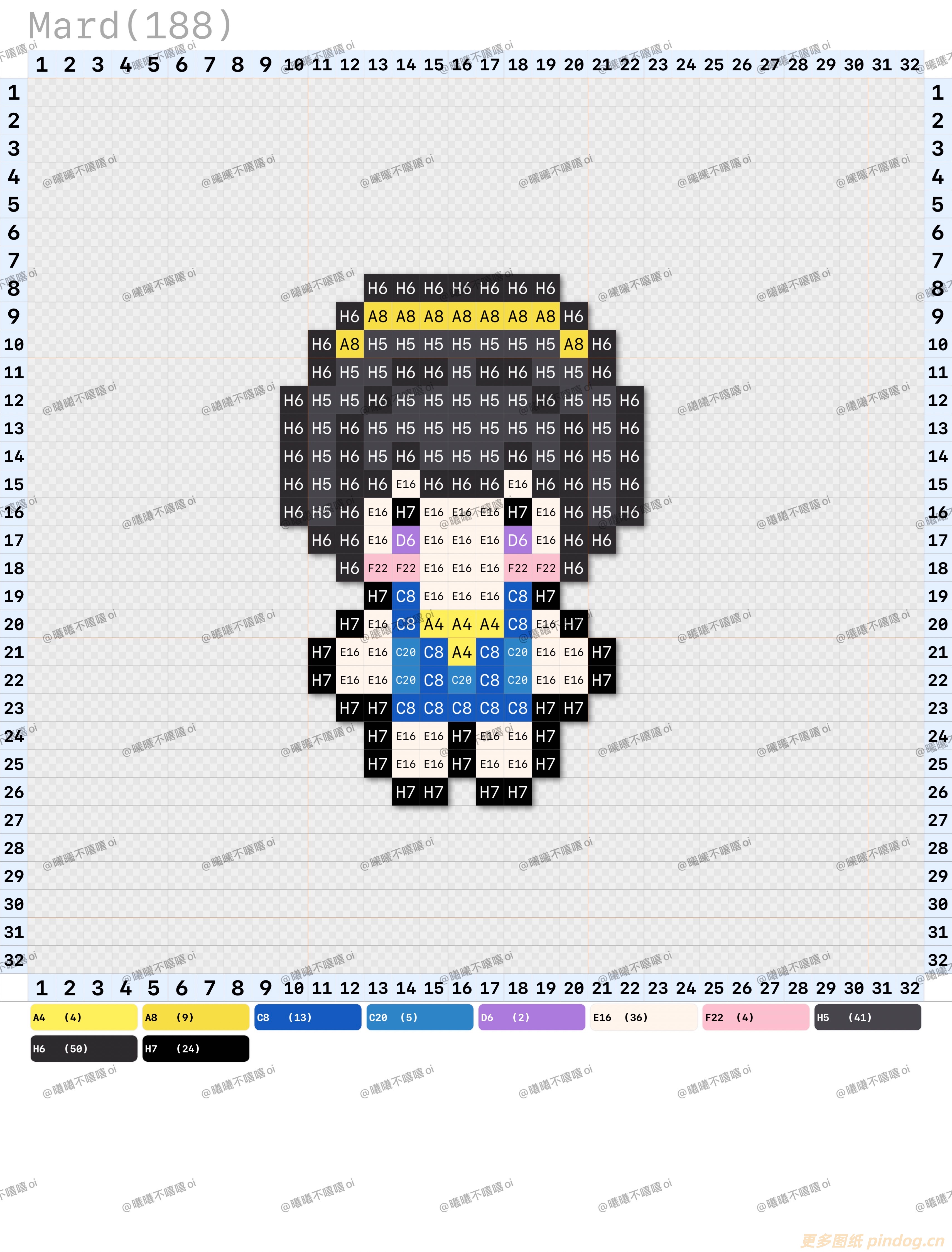 拼豆图纸魔法少女樱知世小樱大全套翼知世2
