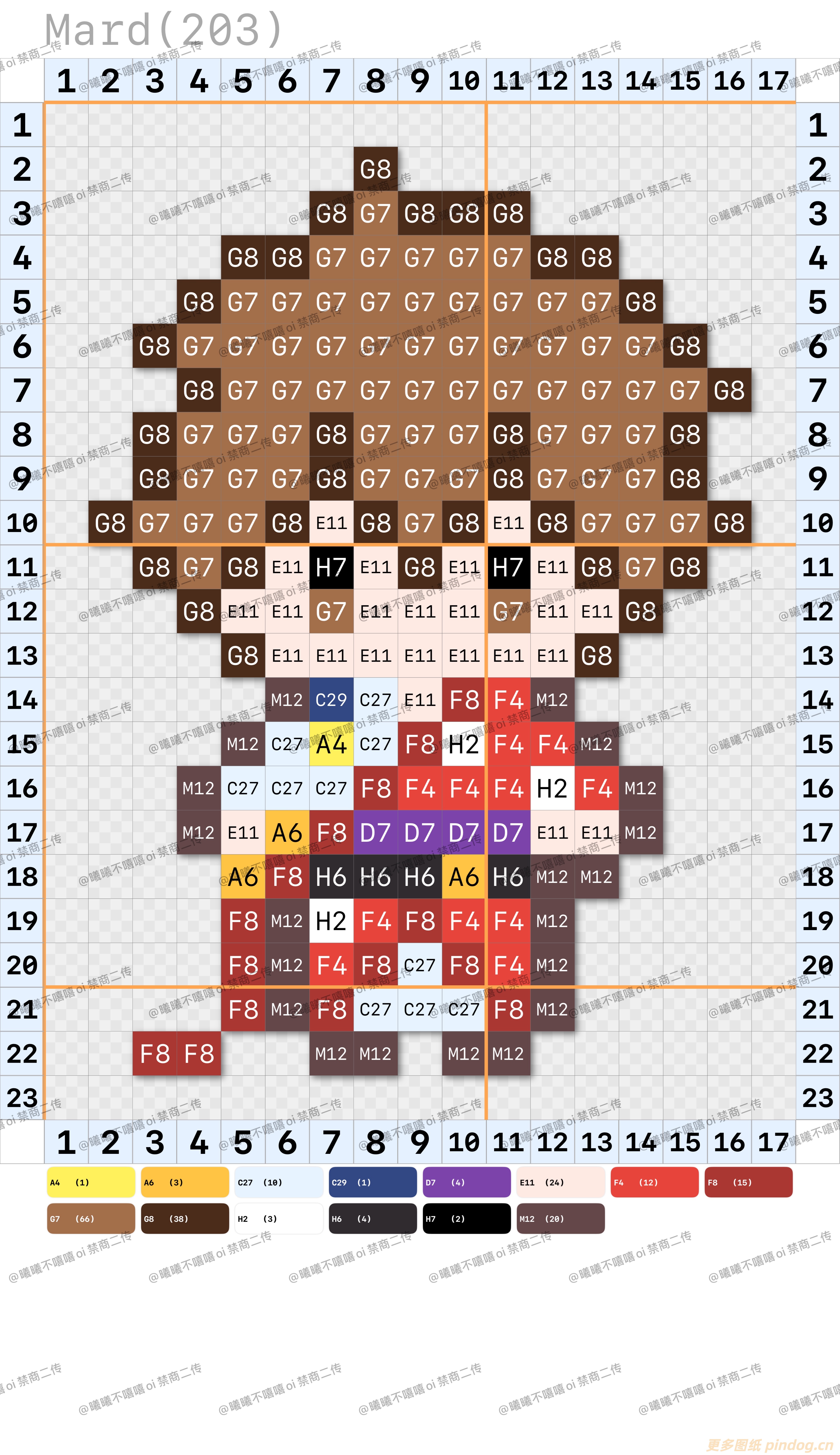 拼豆图纸魔法少女樱知世小樱大全套翼年代