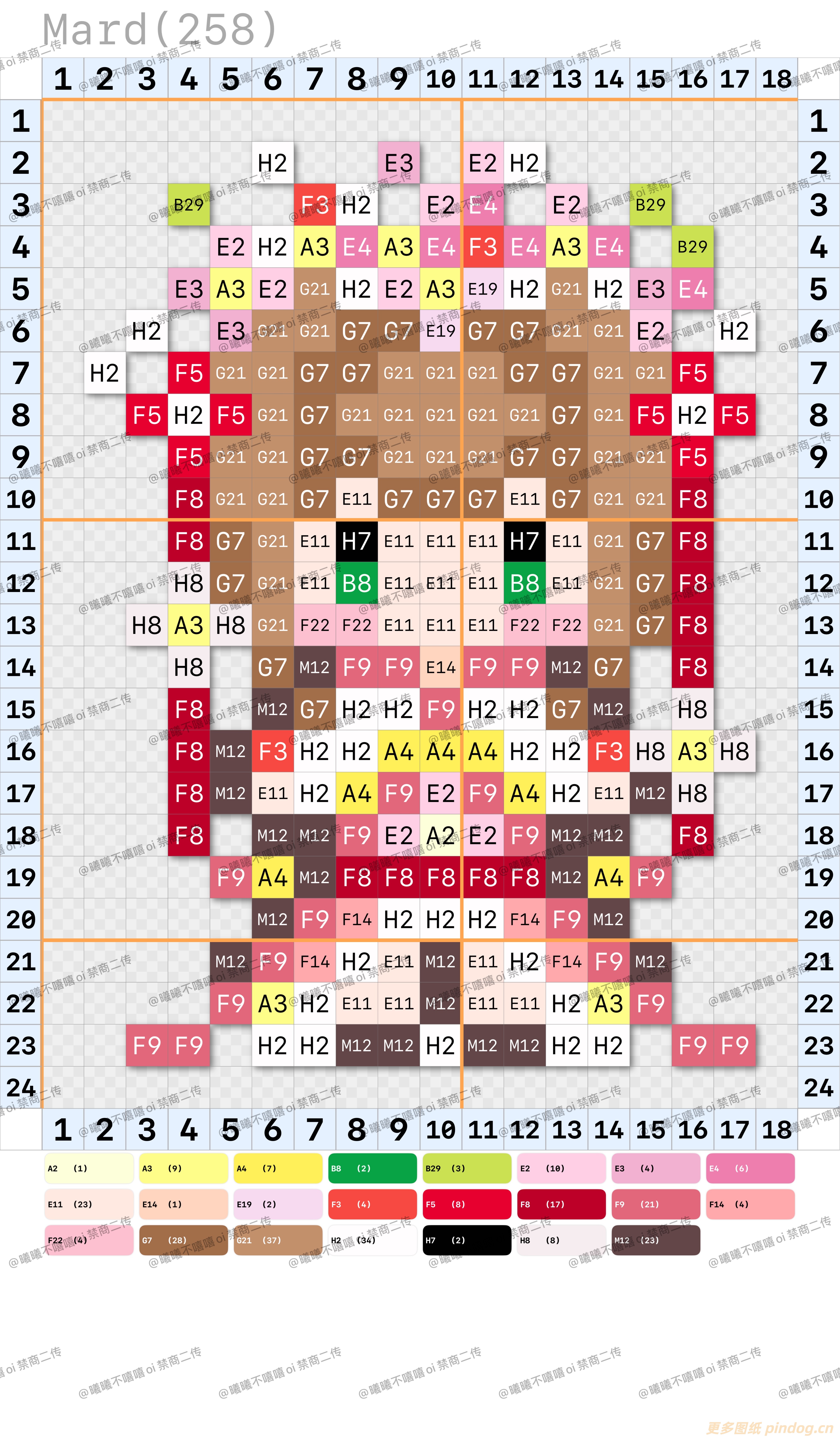 拼豆图纸魔法少女樱知世小樱大全套翼年代