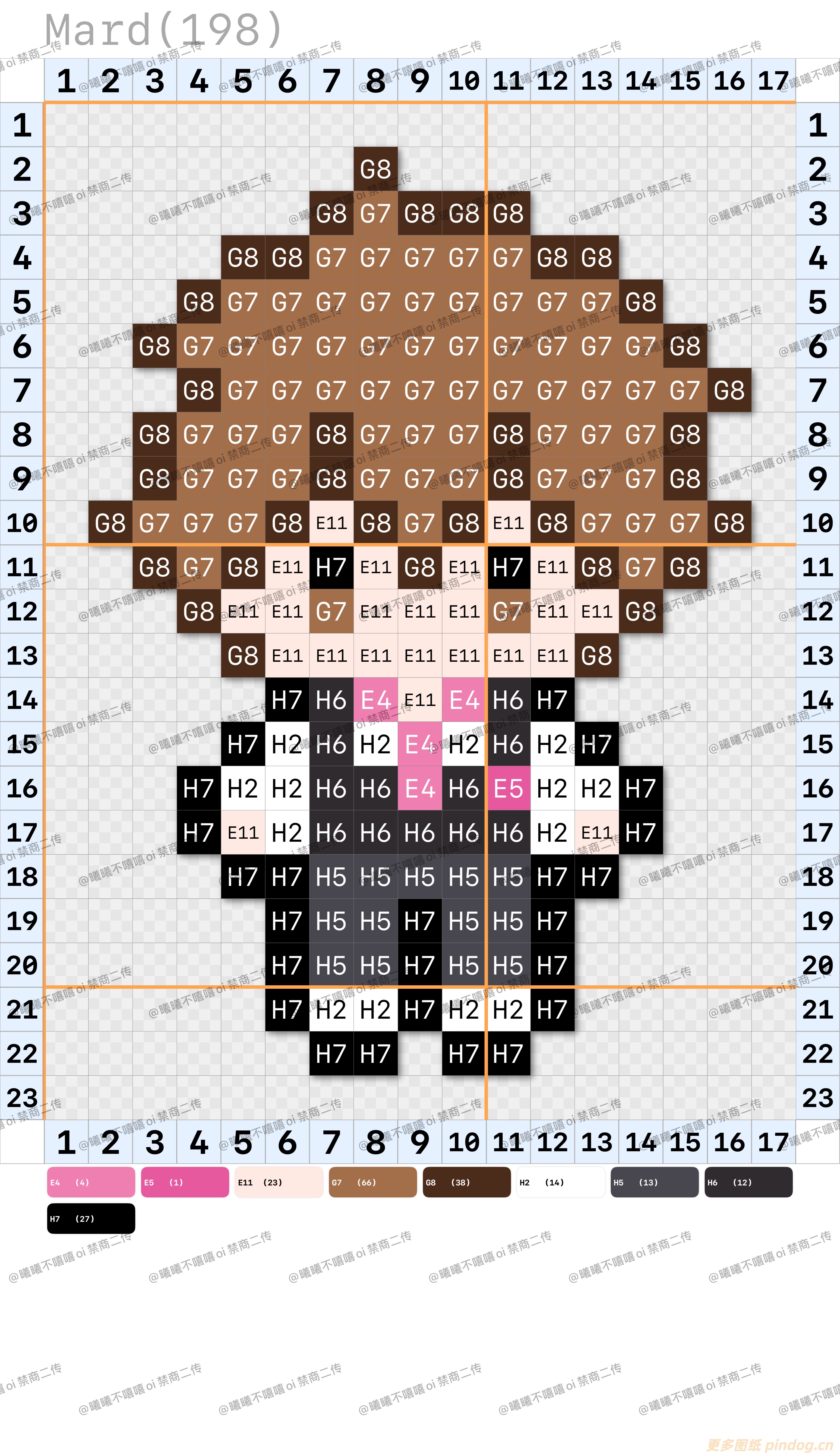 拼豆图纸魔法少女樱知世小樱大全套翼年代