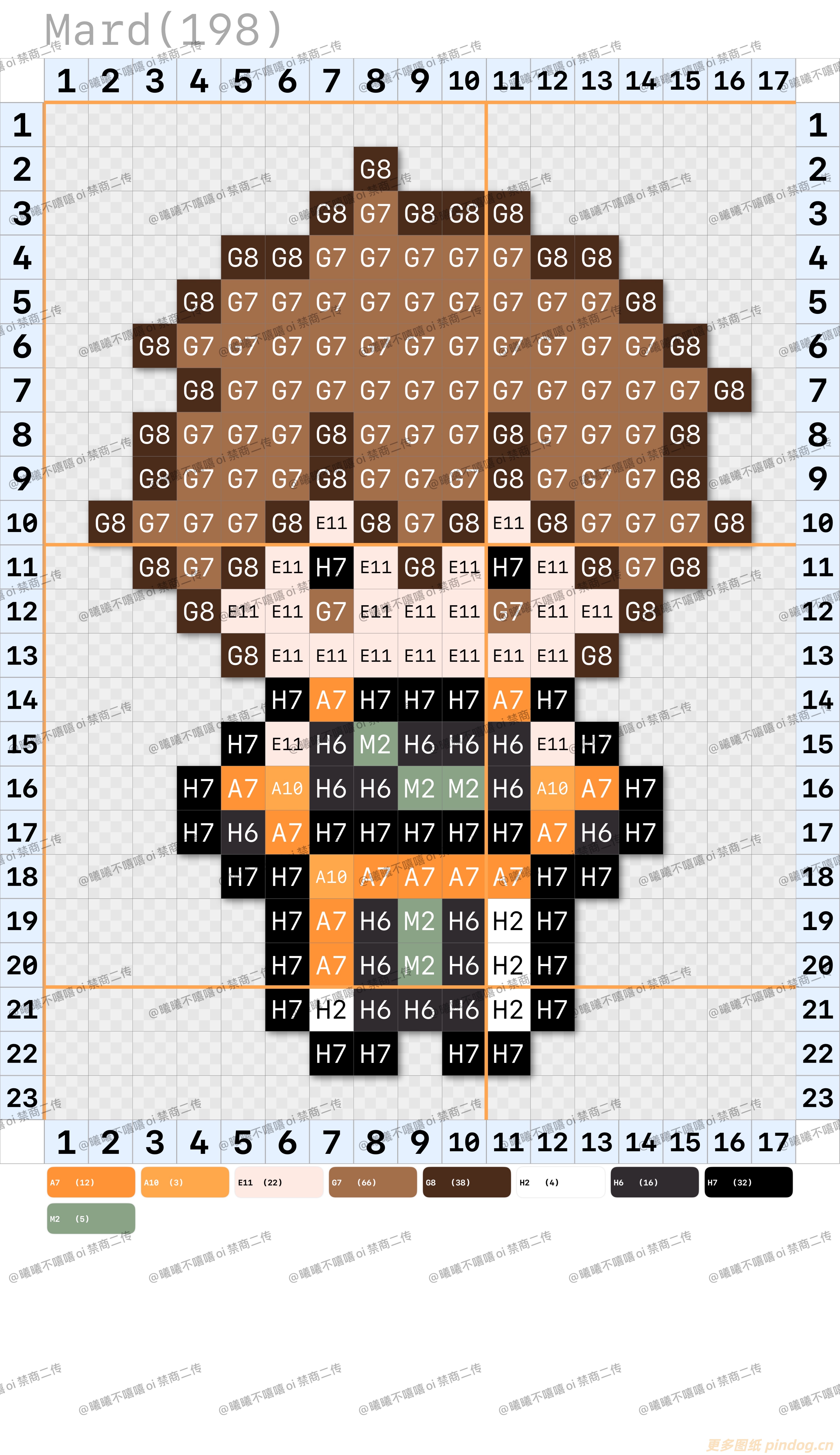 拼豆图纸魔法少女樱知世小樱大全套翼年代