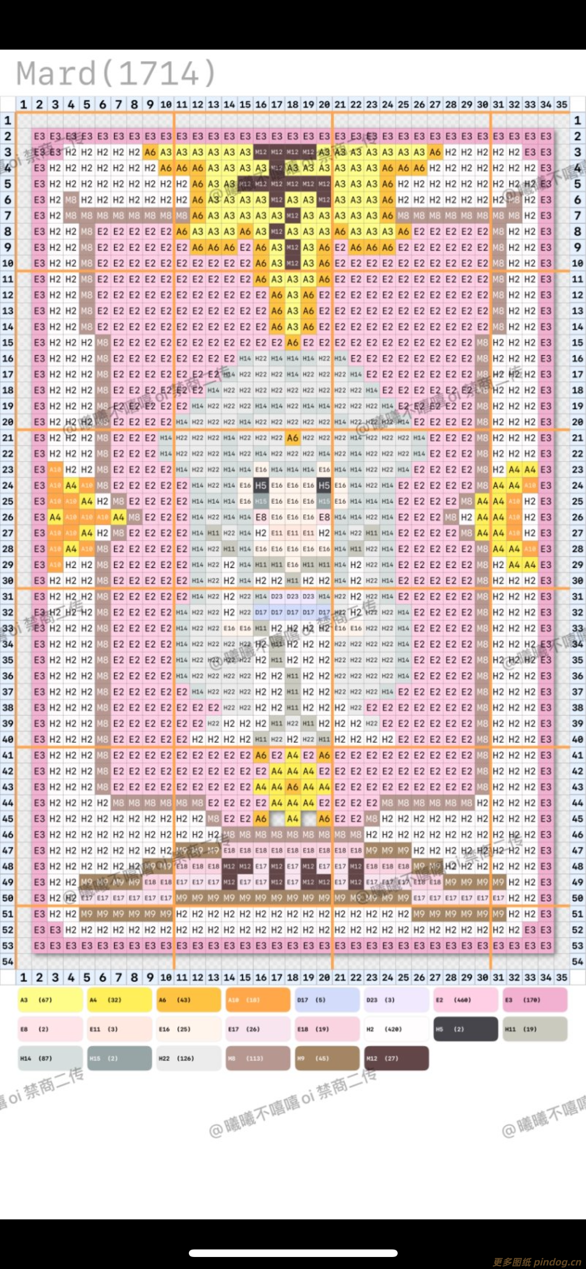 拼豆图纸魔法少女樱 知世小樱大全套 库洛牌
