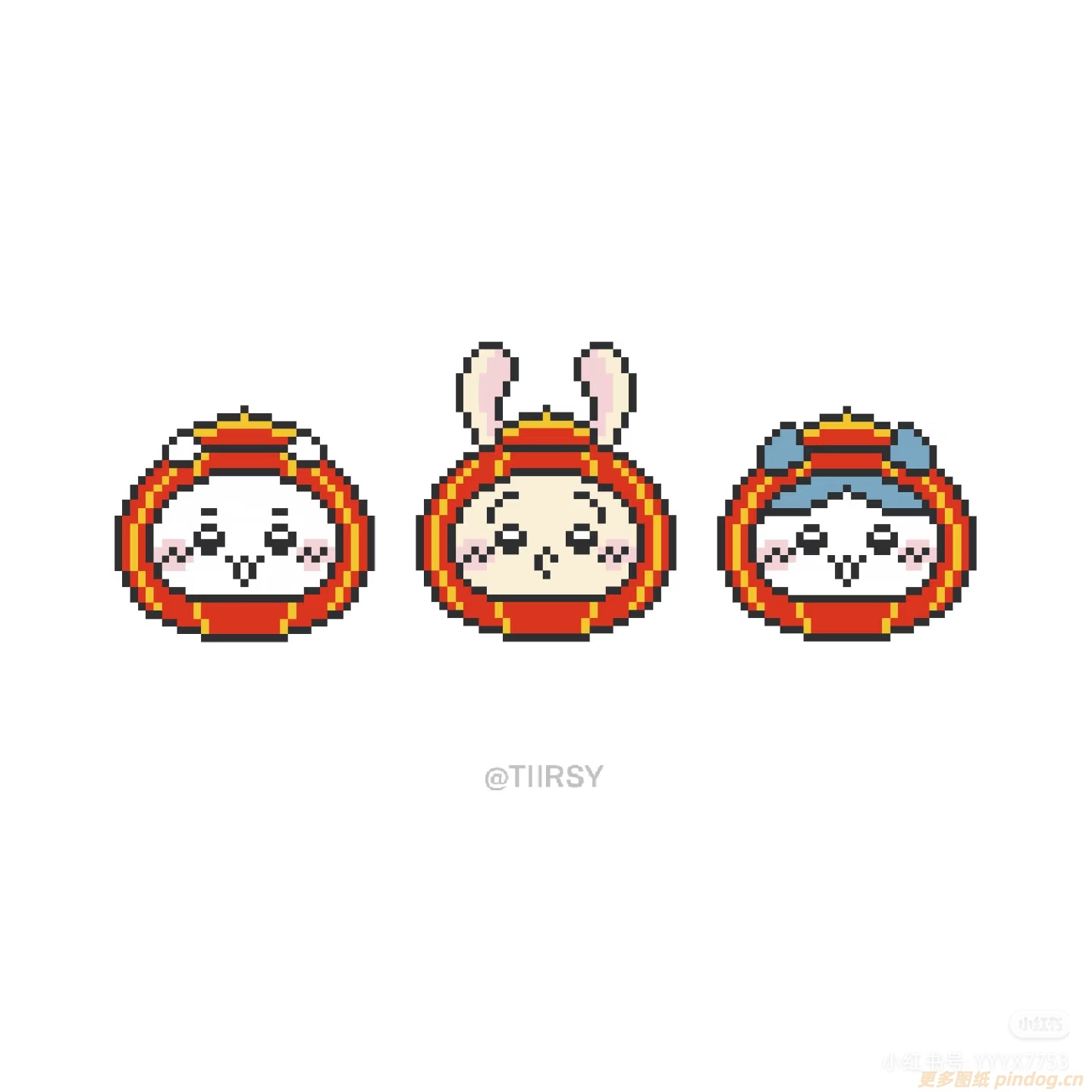 吉伊卡哇chiikawa新年主题