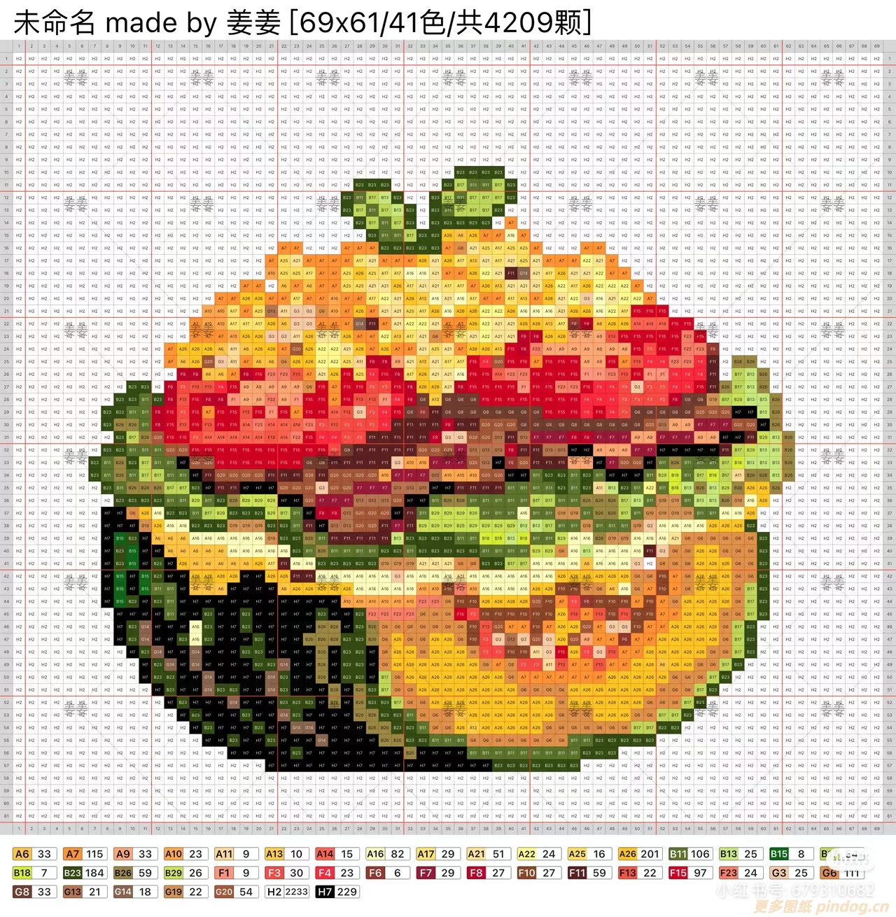 大图美食拼豆