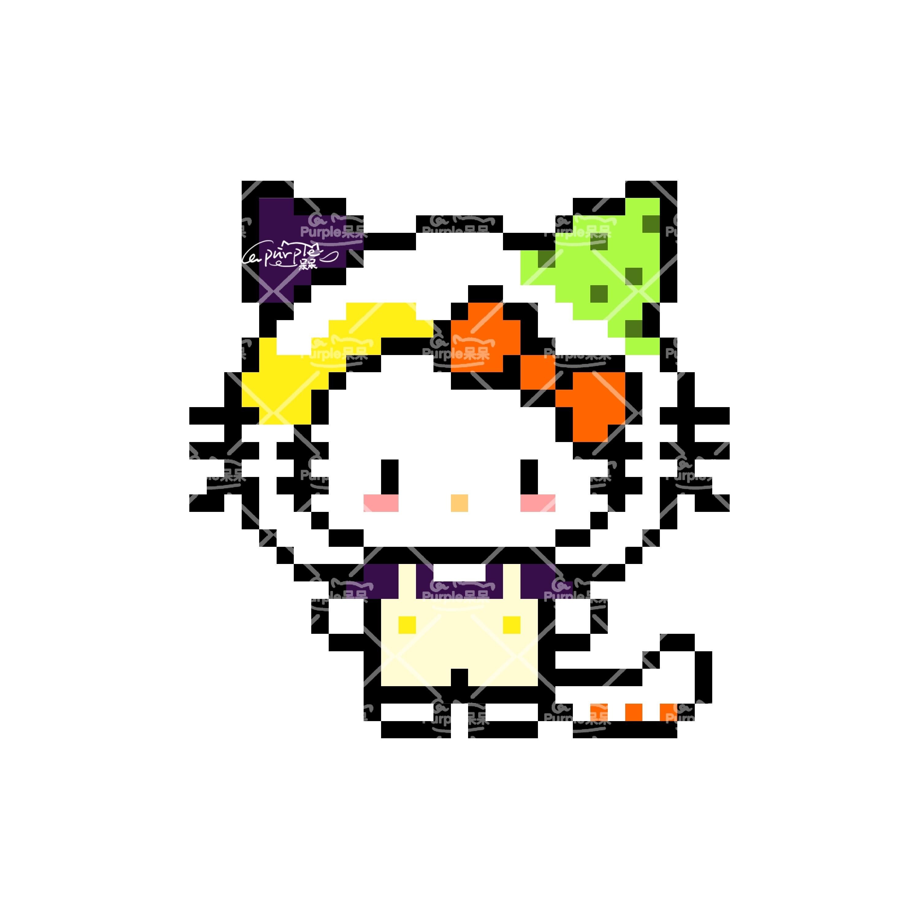 拼豆图纸 HelloKitty