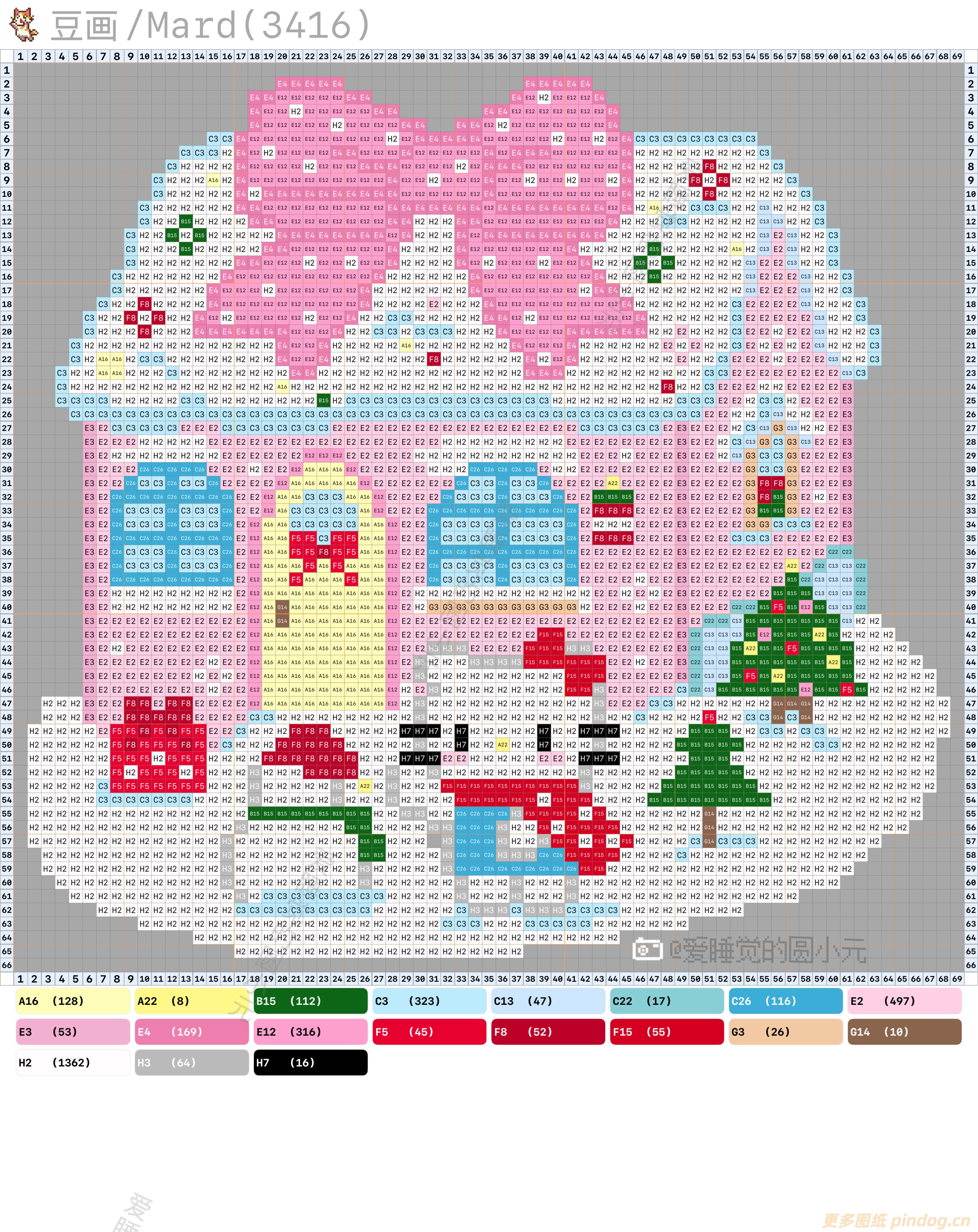 104大图纸 hello kitty大图